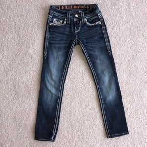 Rock Revival Women’s Cropped Jeans Size 22